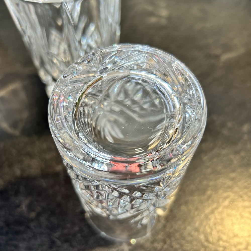 Godinger Dublin Highball Tumbler Cut Crystsal 12 oz Set Of TWO - Picture 4 of 6